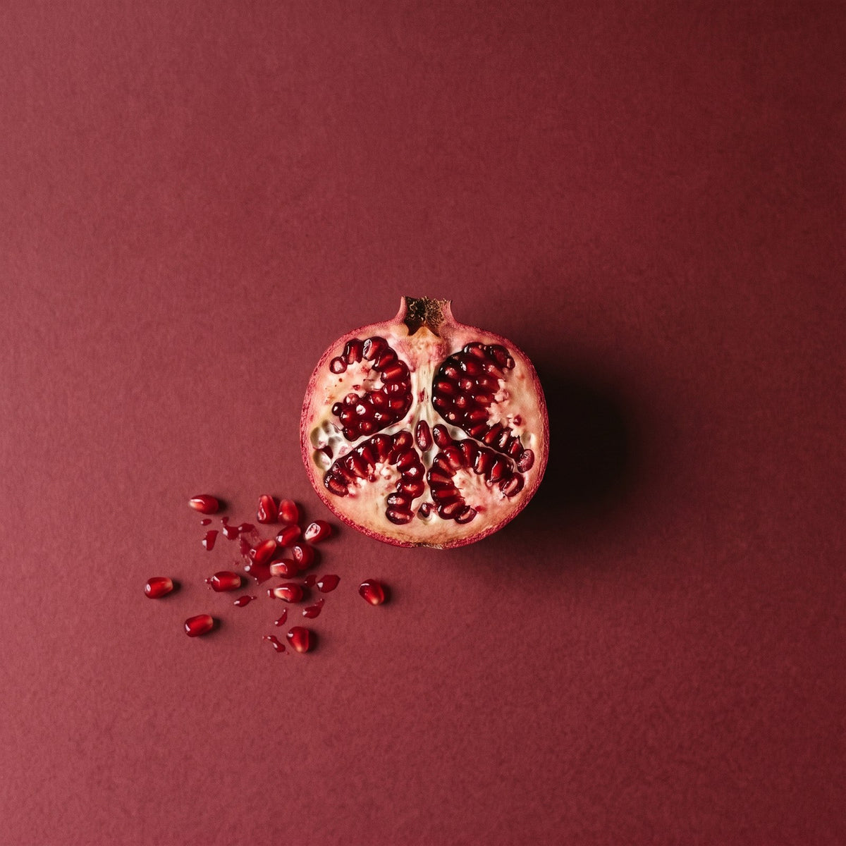 pomegranate, one of the nine botanicals in Fenrir gin